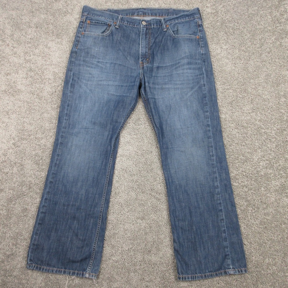 Levis Jeans Mens 38x30 Blue 527 Bootcut Cowboy Western Rodeo Ranch Denim Pants